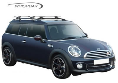 Mini Clubman Yakima Whispbar roof racks